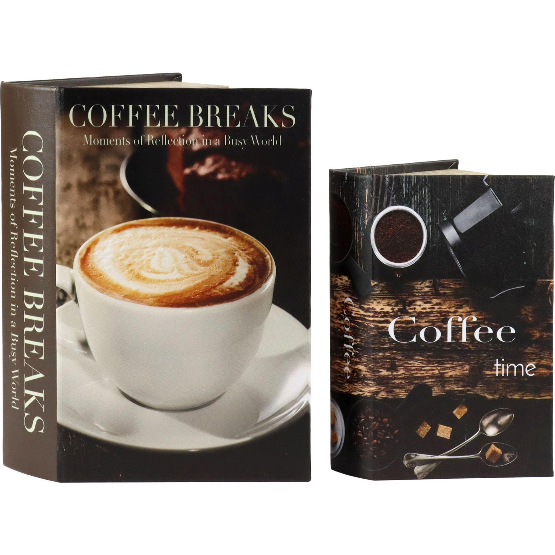 DEKOOBJEKT Café Couture 2er Set - Multicolor, Holz (27/17/18cm) - FURNARO