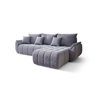 ECKSOFA Osaka - Hellblau, Holzwerkstoff/Textil (280/185cm) - Fun Möbel