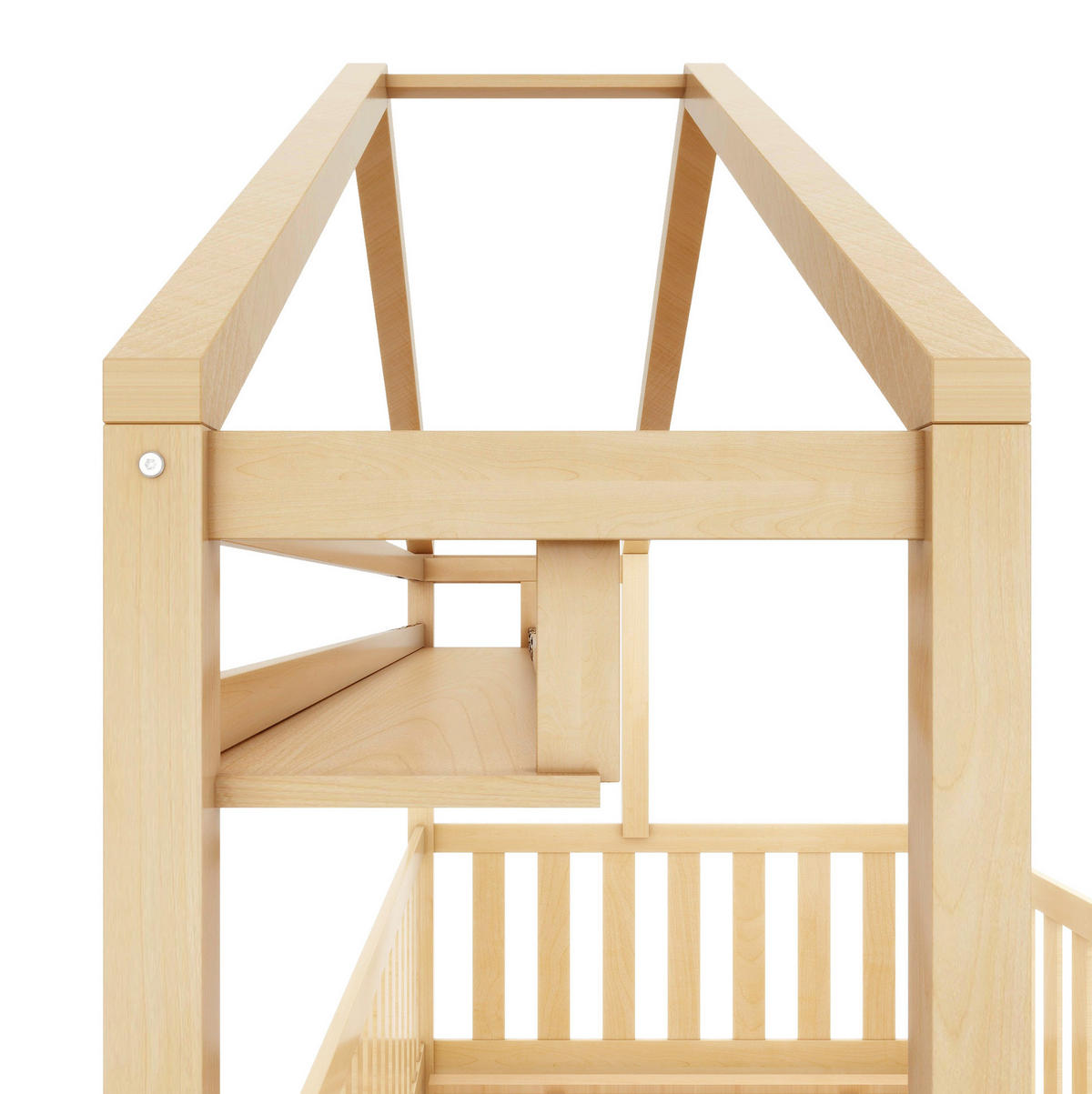 KINDERBETT 90/200 cm Natur aus Kiefernholz und MDF mit 2 Schubladen - Naturfarben, Holz (90/200cm) - OKMYHOME
