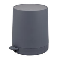 KOSMETIKEIMER TESERO, Kunststoff, grau - Grau, Kunststoff (22.5/25.5/25cm) - eluno