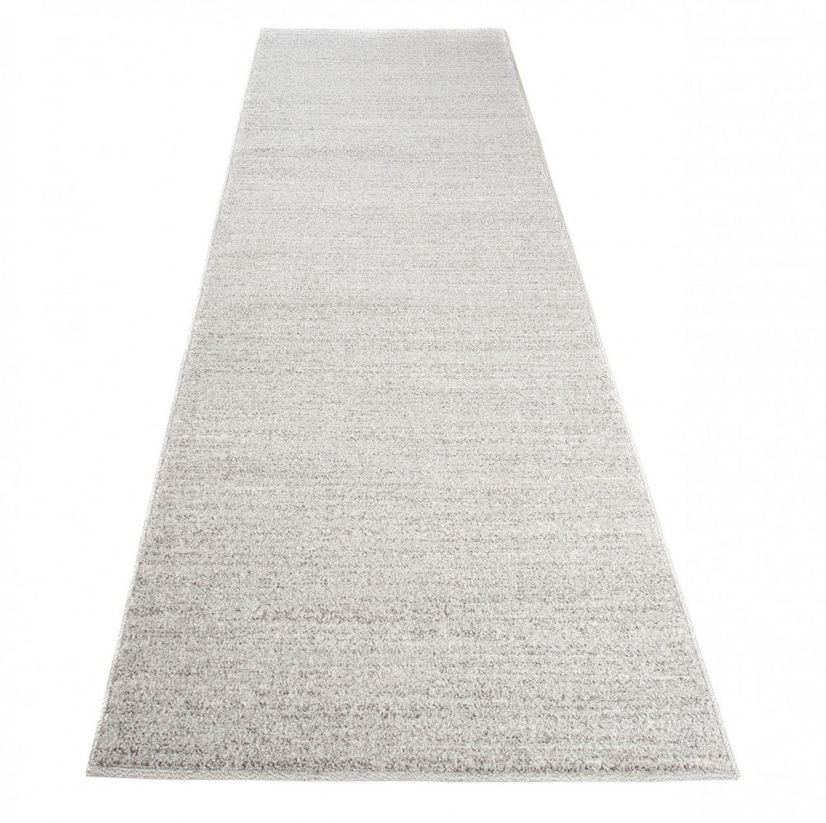 LÄUFER SARI Hellgrau 60/200 cm - Hellgrau, Textil (60/200cm) - Tapiso