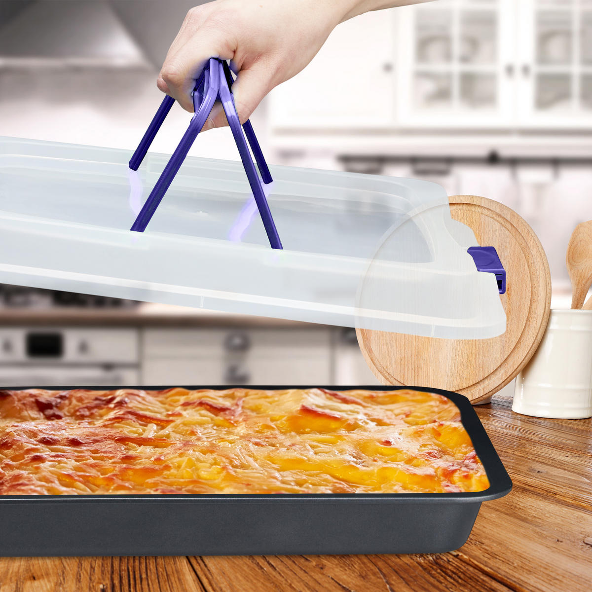 PLECH 3 v 1 - viacfarebná, kov/plast (40.5/8/32.5cm) - Relaxdays