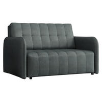 SCHLAFSOFA Viva Grand II - Blaugrau/Schwarz, Holz/Kunststoff (125/85/95cm) - MIRJAN24
