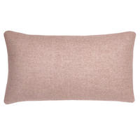 WOLLKISSEN recycelte Wolle Doppelseitig Nebelrosa 35x60 - Pink, Textil (60/35/12cm) - Malagoon