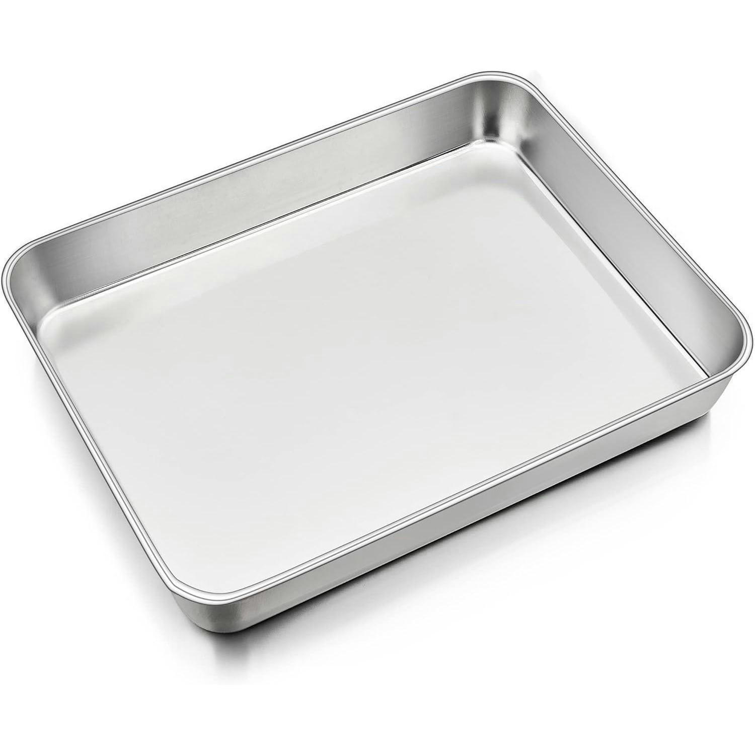 BACKBLECH Edelstahl 31 x 24 x 5 cm - Silberfarben, Metall (31/5/5cm)