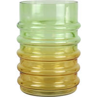 GLASVASE Green Harmony grün getönt - Grün, Glas (20cm) - FURNARO