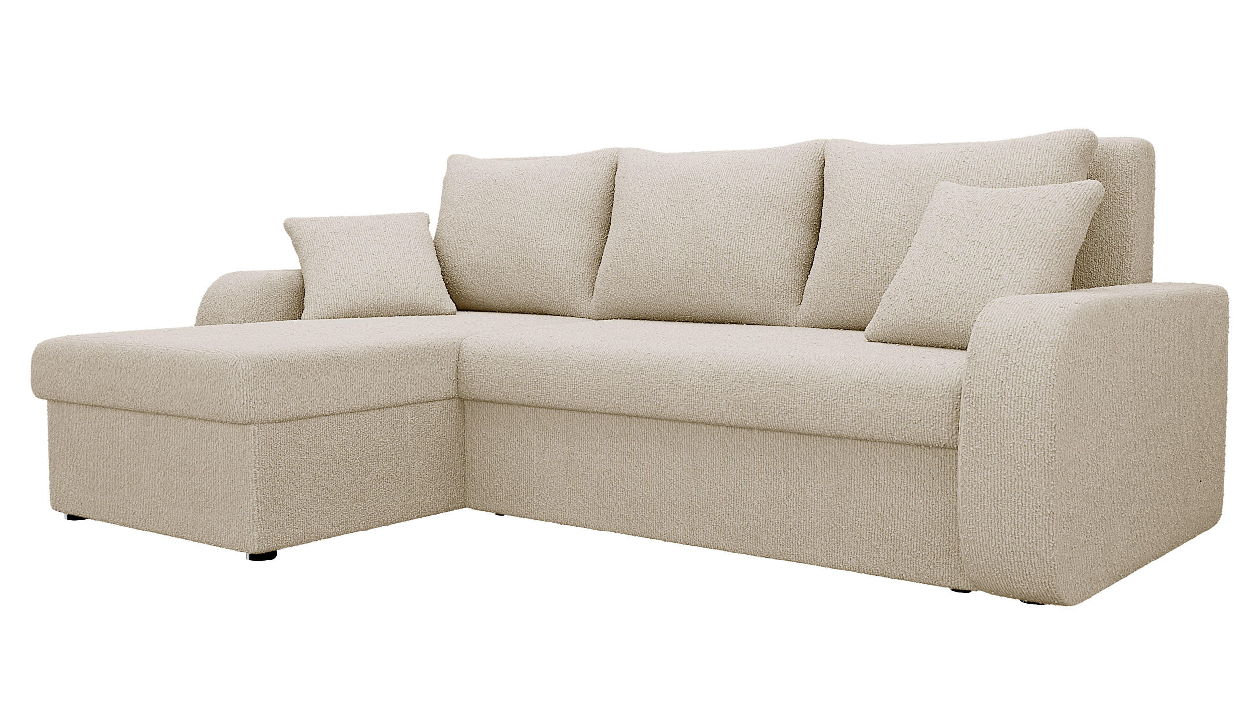Mirjan24 Ecksofa Natur 238x147 cm