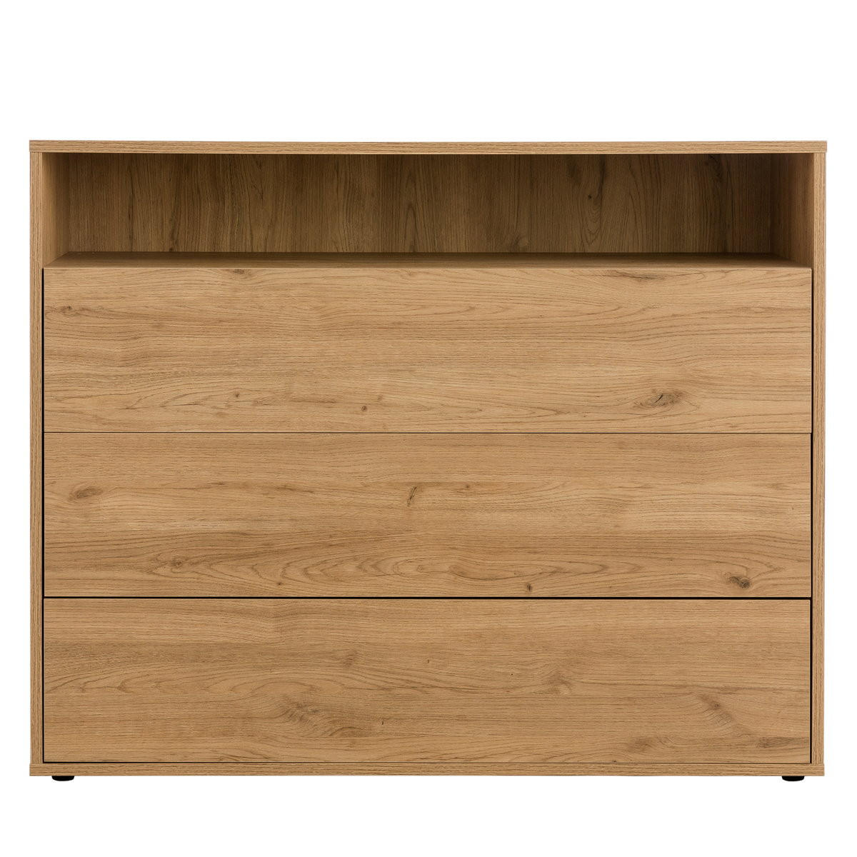 KOMMODE Hegas Natur 103.5 cm x 83.8 cm - Braun, Holzwerkstoff (103/83/40cm) - Kenay Home