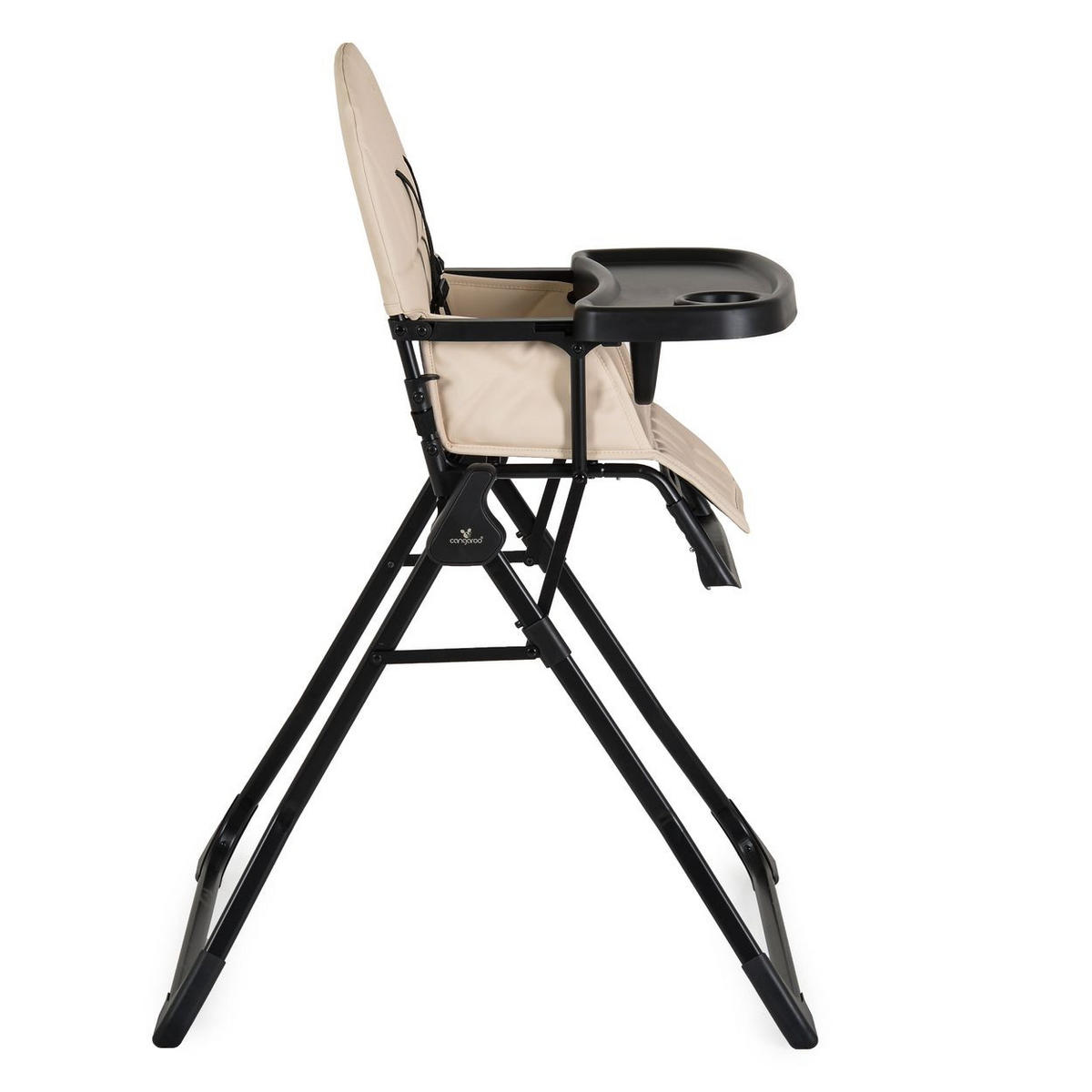 HOCHSTUHL Waffel beige Fußstütze verstellbar, zusammenklappbar, Gurt - Beige, Metall (60/105/71cm) - Cangaroo