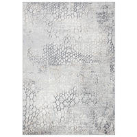 KOBEREC béžový krémový abstraktný - 160 x 220 cm - piesková/krémová, textil (160/220cm) - Mazovia