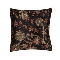 DEKOKISSEN Bunt 45/45 cm Karur - Multicolor, Naturmaterialien/Textil (45/45cm) - Beliani