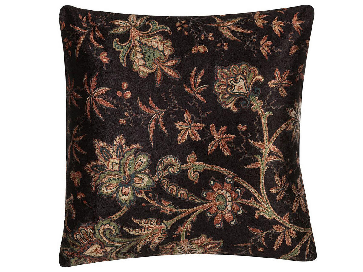 DEKOKISSEN Bunt 45/45 cm Karur - Multicolor, Naturmaterialien/Textil (45/45cm) - Beliani