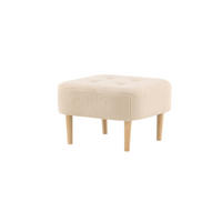 SITZPOUF SALINA Beige 60x60x28 cm - Beige, Textil (60/28/60cm) - FURNLUX