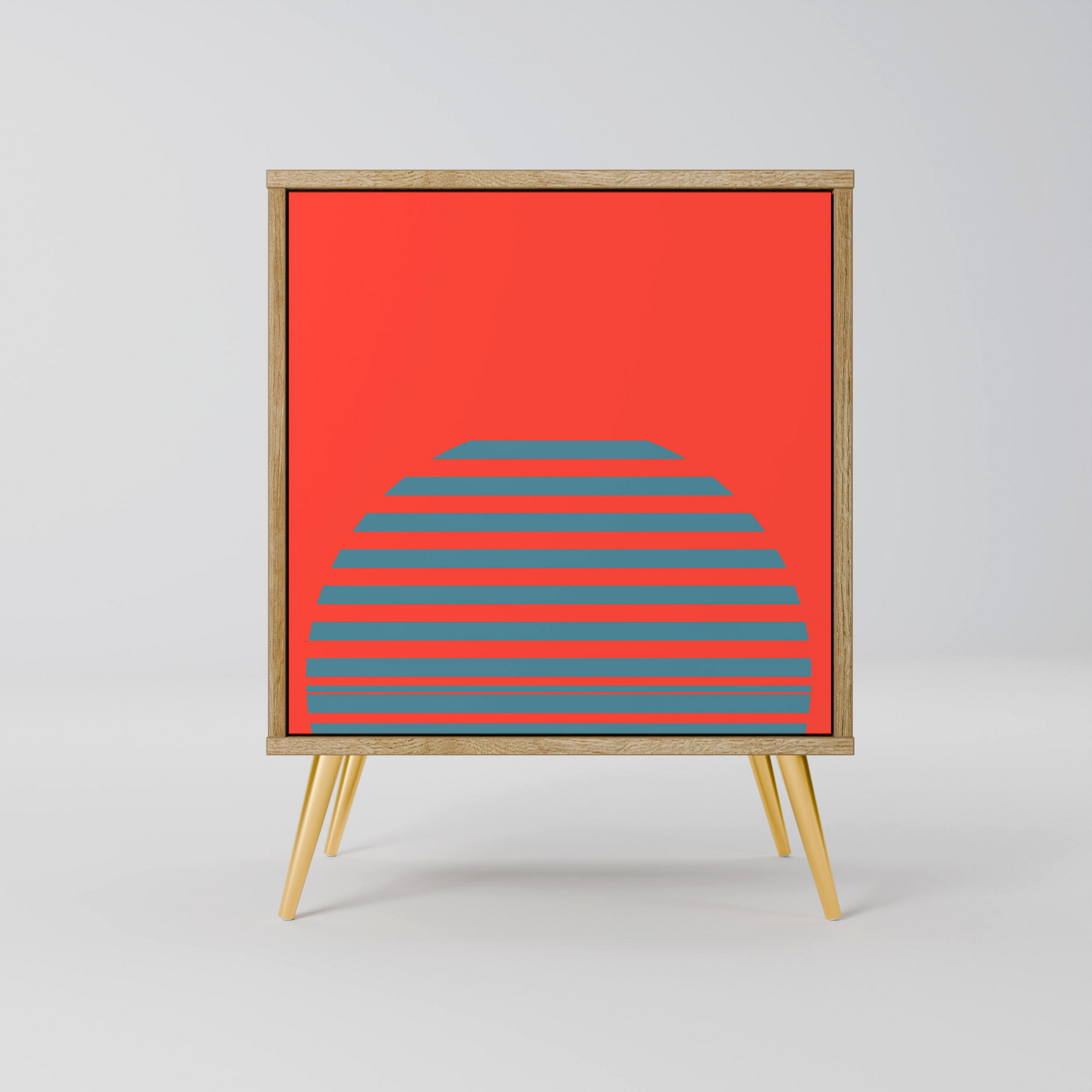 SpaceRebels Sideboard Eiche 57.5x75.5x42 cm