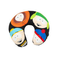 NACKENKISSEN South Park Schwarz 35 x 30 cm - Schwarz, Textil (35/30cm) - United Labels