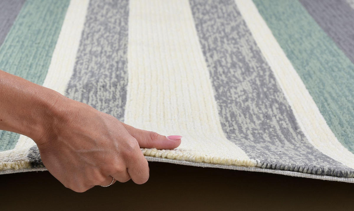 OUTDOORTEPPICH Rosetta 190x290 cm - Blau, Textil (190/290cm) - Gino Falcone
