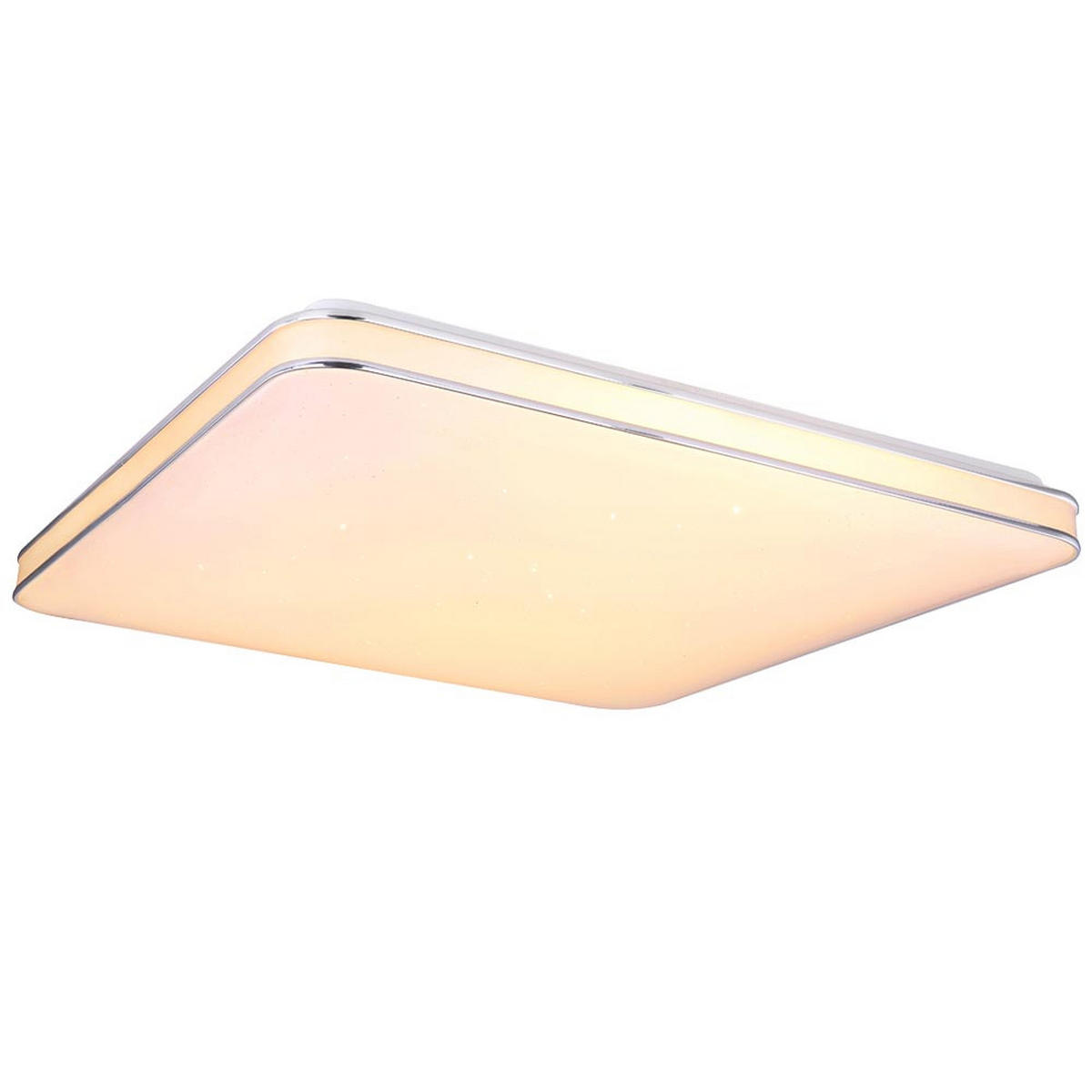 LED PANEL LASSY Weiß Metall - Weiß, Metall (49.5/49.5/8cm)