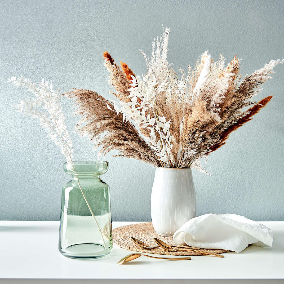 VASE Henley - Grau, Keramik (17cm) - Butlers