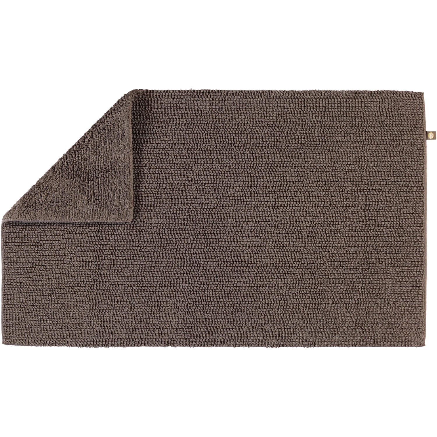 BADTEPPICHE PUR TAUPE - 58 - Braun, Textil (60/100cm) - Rhomtuft