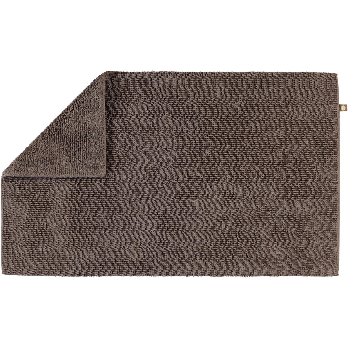 BADTEPPICHE PUR TAUPE - 58 - Braun, Textil (60/100cm) - Rhomtuft