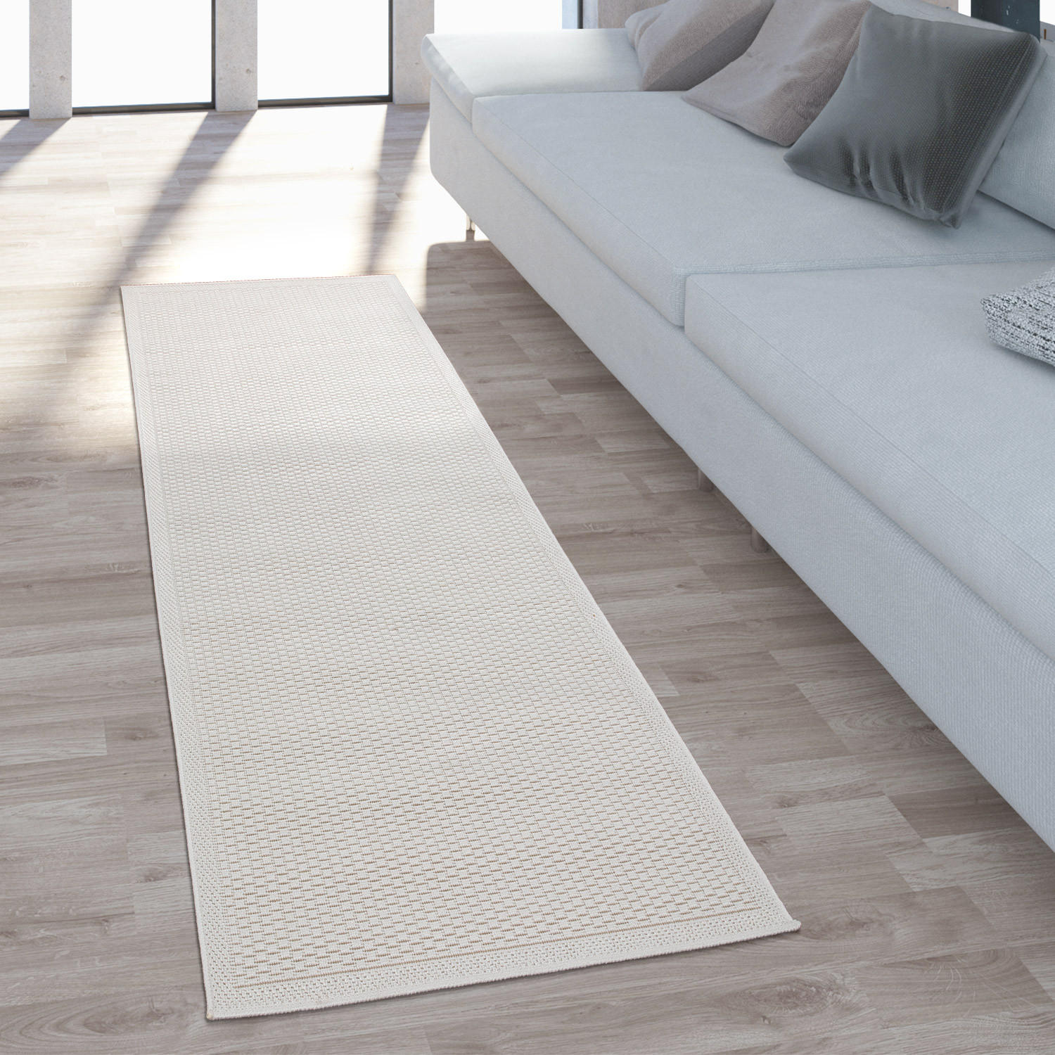 OUTDOORTEPPICH 60/100 cm Timber 125 - Beige, Textil (60/100cm) - Paco Home