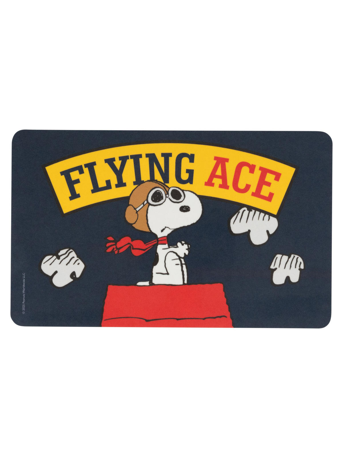 BRETTCHEN The Peanuts Snoopy Flying Ace Schwarz 14,5 x 23,5 cm - Blau, Kunststoff (14.5/23.5cm) - United Labels