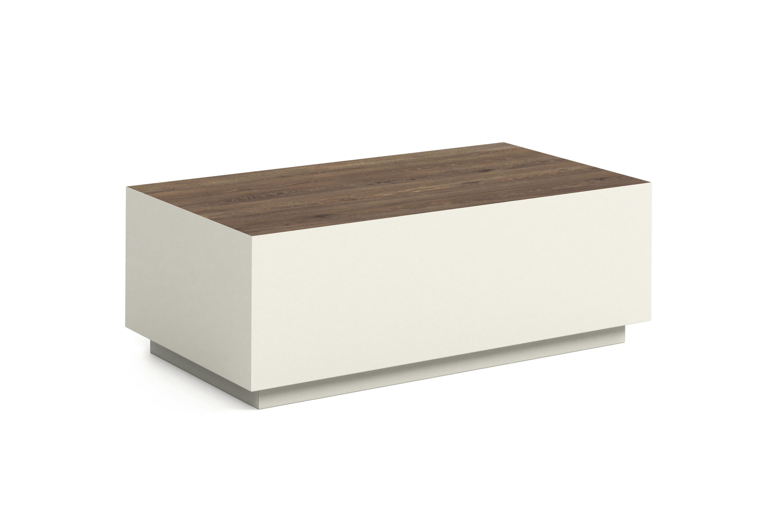 COUCHTISCH MORISS - Sandfarben/Kaschmir, Holzwerkstoff (55/100/36cm) - Meblini