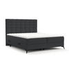 BOXBETT Niro 180/200 cm Anthrazit im Riva Stoff - Anthrazit/Schwarz, Holz/Holzwerkstoff (180/200cm) - AltaBeds