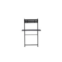 BALKONTISCH schwarz - Schwarz, Holzwerkstoff (77/57/120cm) - ebuy24