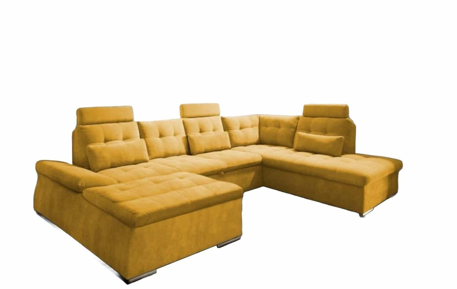 ed exciting design Wohnlandschaft Gelb 219x103x324 cm