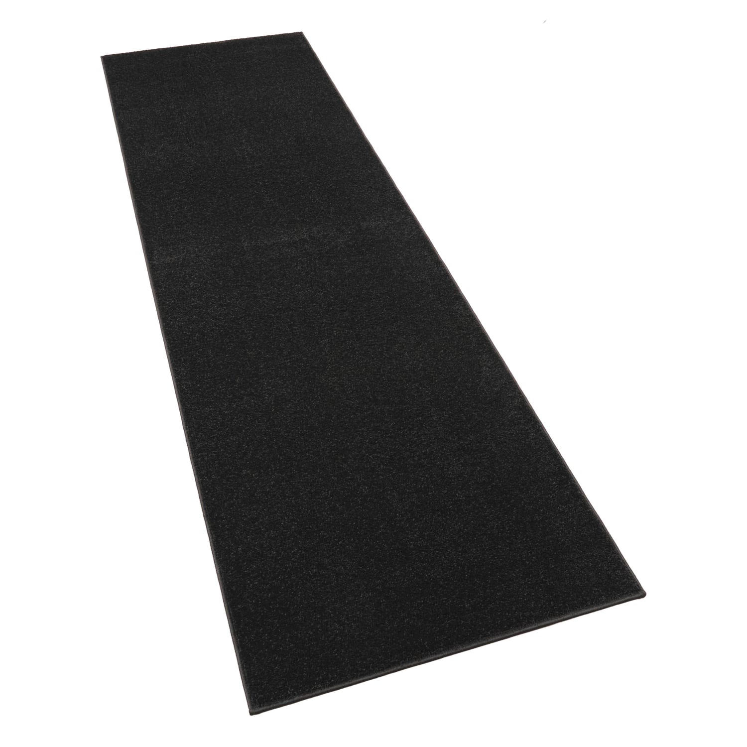 KURZFLORTEPPICH 80/250 cm Porto 890 - Schwarz, Kunststoff (80/250cm) - Paco Home