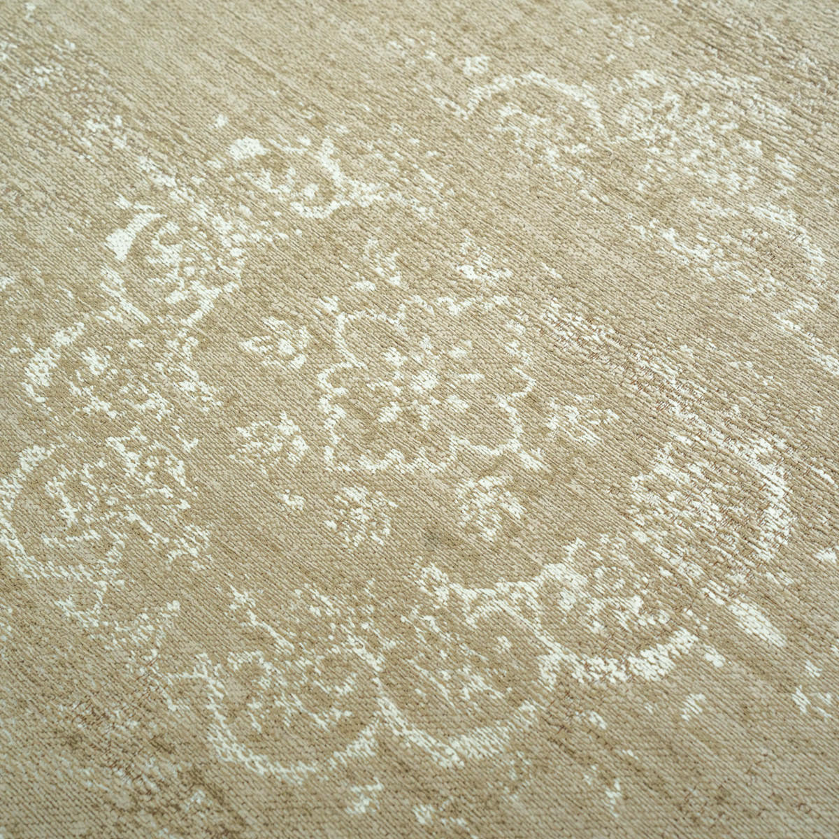 TEPPICH Milk Curry Medallion 140/200 cm - Beige, Textil (140/200cm) - Louis De Poortere