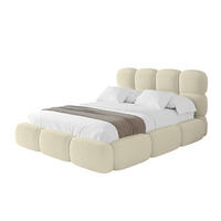 POLSTERBETT mit Bettkasten und Lattenrost, Bett mit Matratze H3/H4 - NOMA 120x200 Beige - Taupe, Holzwerkstoff/Textil (120/200cm) - ALTDECOR