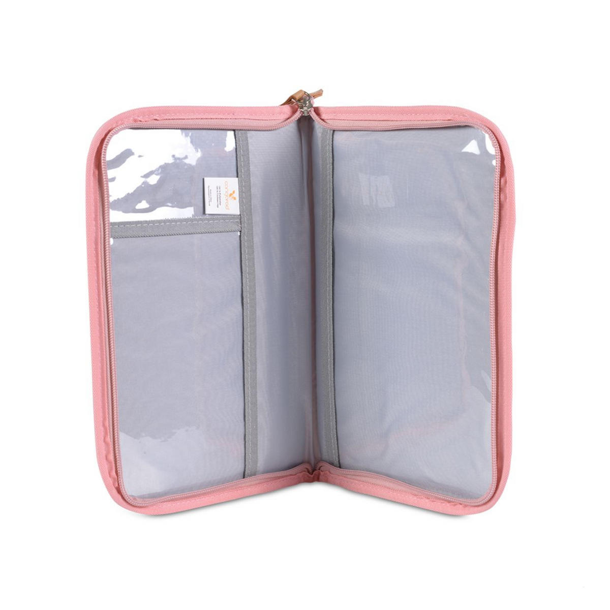 WICKELTASCHE Dokumententasche Liam rosa Polyester, Reißverschluss, griff, leicht zu reinigen, für unterwegs - Rosa, Textil (19/28/1cm) - Cangaroo