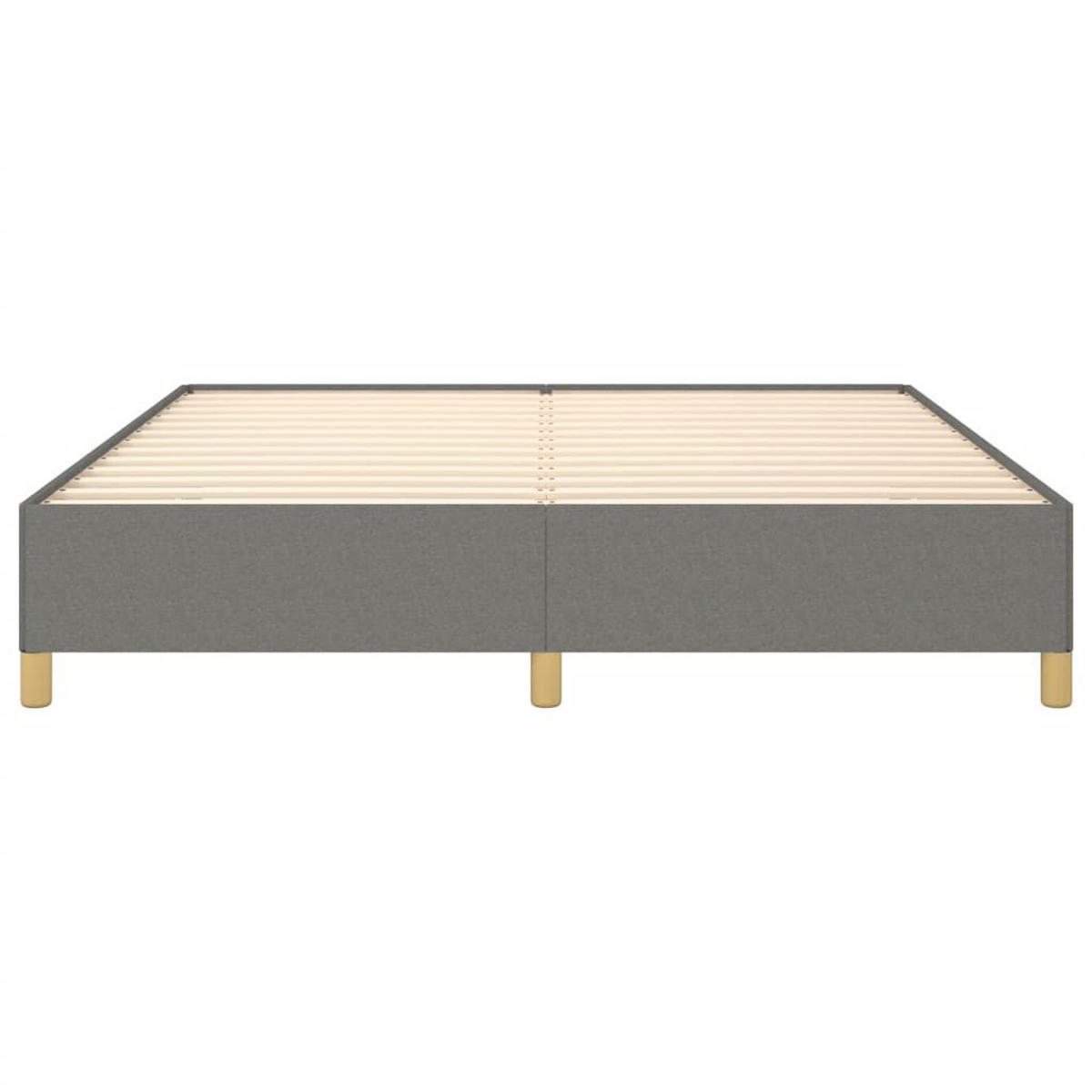POLSTERBETT Raber 180/203 cm - Grau, Holzwerkstoff (180/200cm) - Nettlife