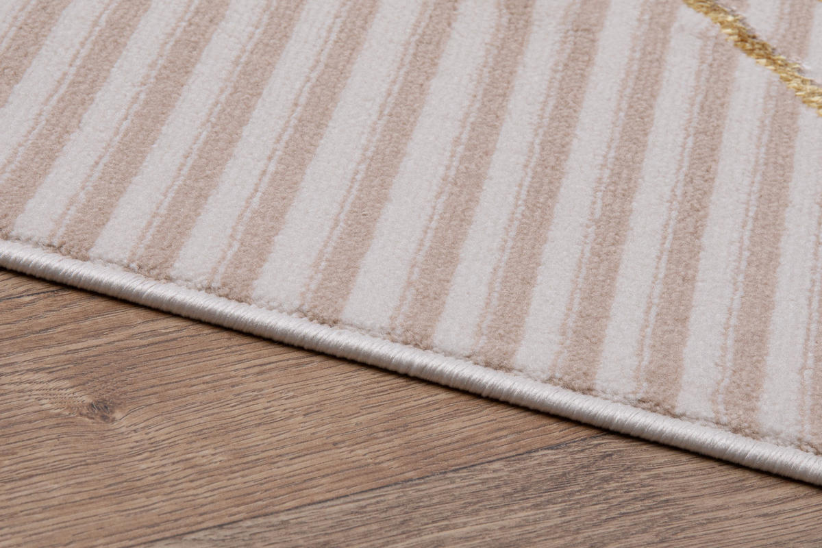 TEPPICH CRYSTAL Beige 140/200 cm - Beige, Textil (140/200cm) - Tapiso