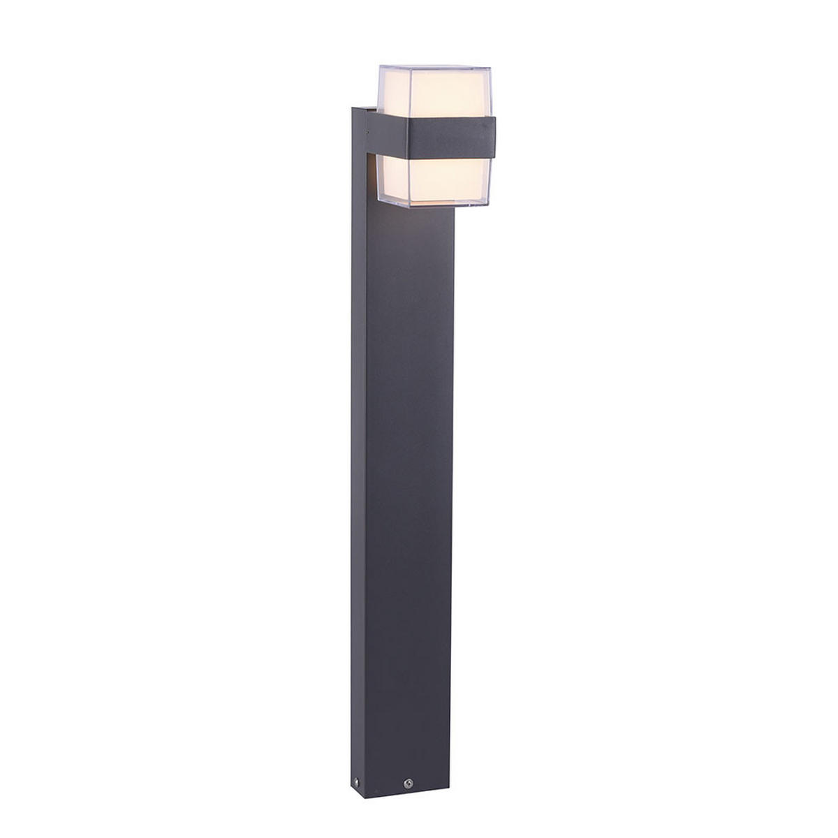 LED WEGELEUCHTE Kunststoff Anthrazit - Anthrazit, Kunststoff (15/9.5/75cm)