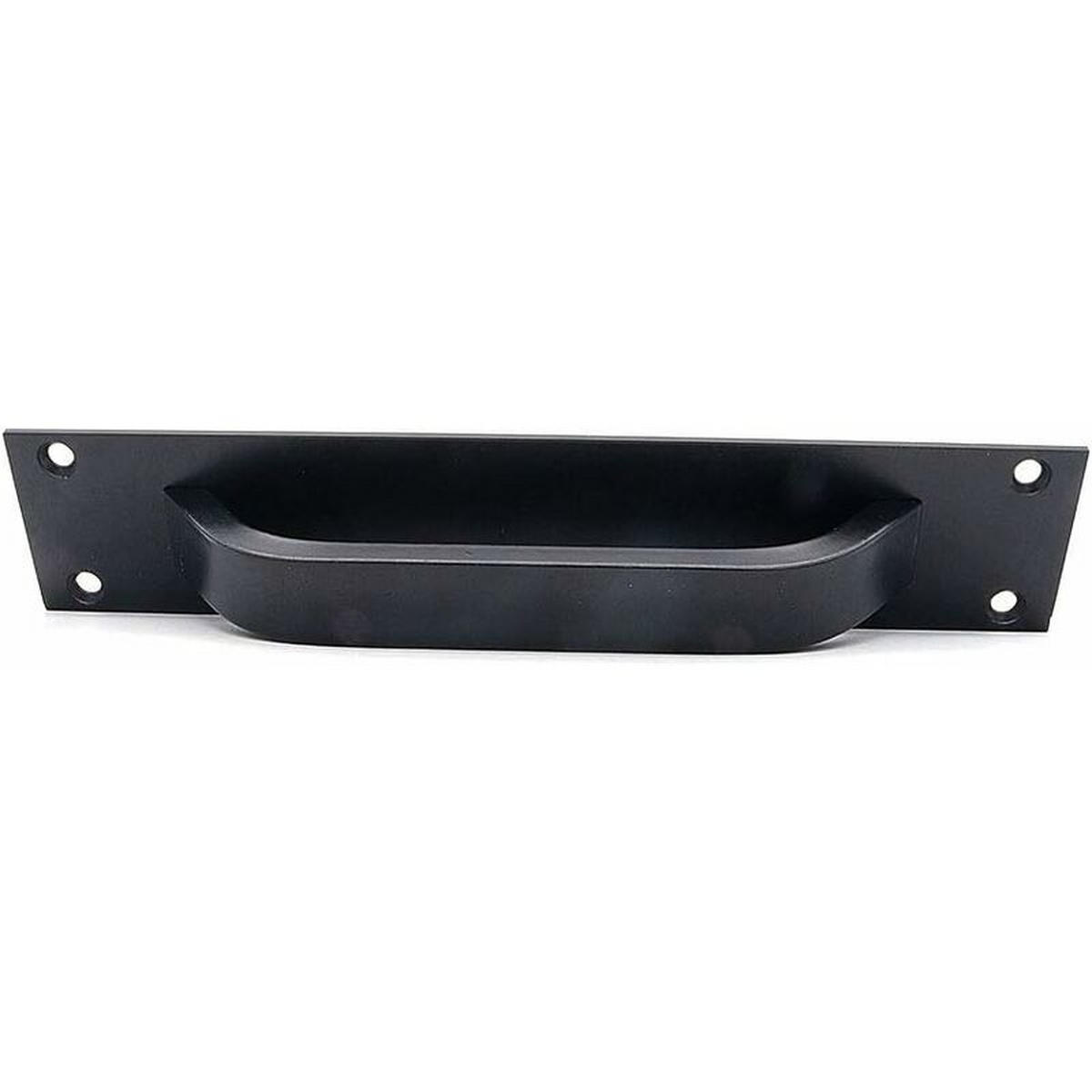 MÖBELGRIFF Schwarz 2er-Set 200 mm Aluminium - Schwarz, Metall (0.4/3.5/2cm)