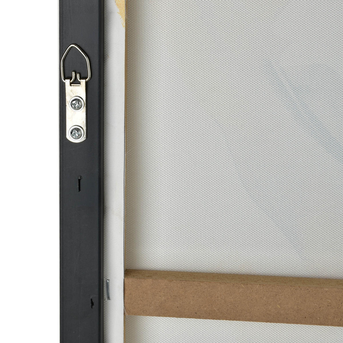 BILD Inga 2er Set 50/3/70 cm Kunstoff - Goldfarben/Weiß, Kunststoff (50/70cm) - Mondex