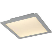 LED PANEL Aluminium Weiß - Weiß, Metall (30/30/5.1cm) - Globo Lighting