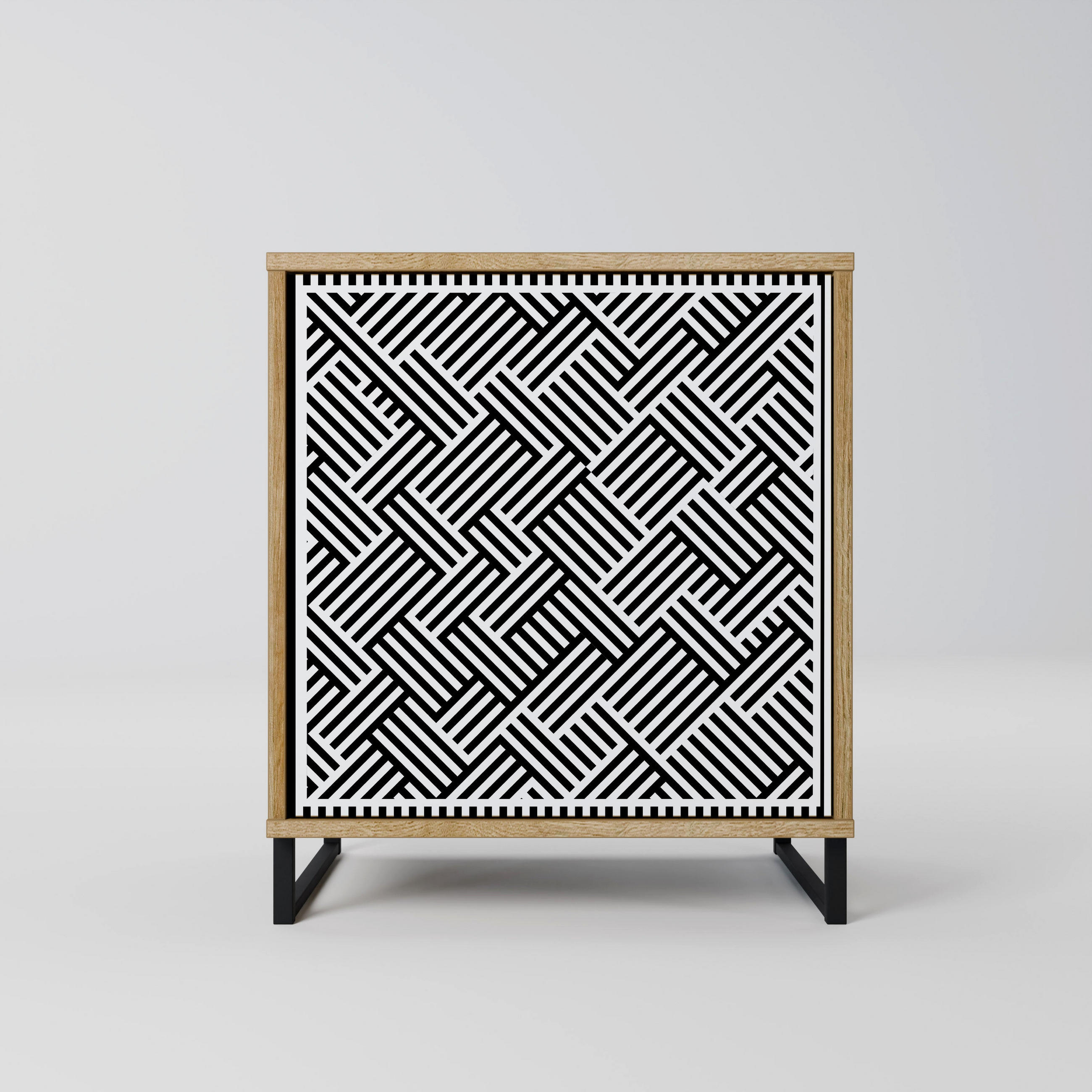 SpaceRebels Sideboard Eiche 57.5x67.5x42 cm