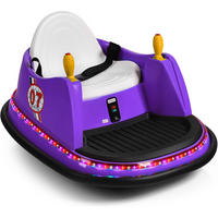 AUTOSCOOTER 6V Kinder Lila - Lila, Kunststoff (75/42/57cm) - COSTWAY