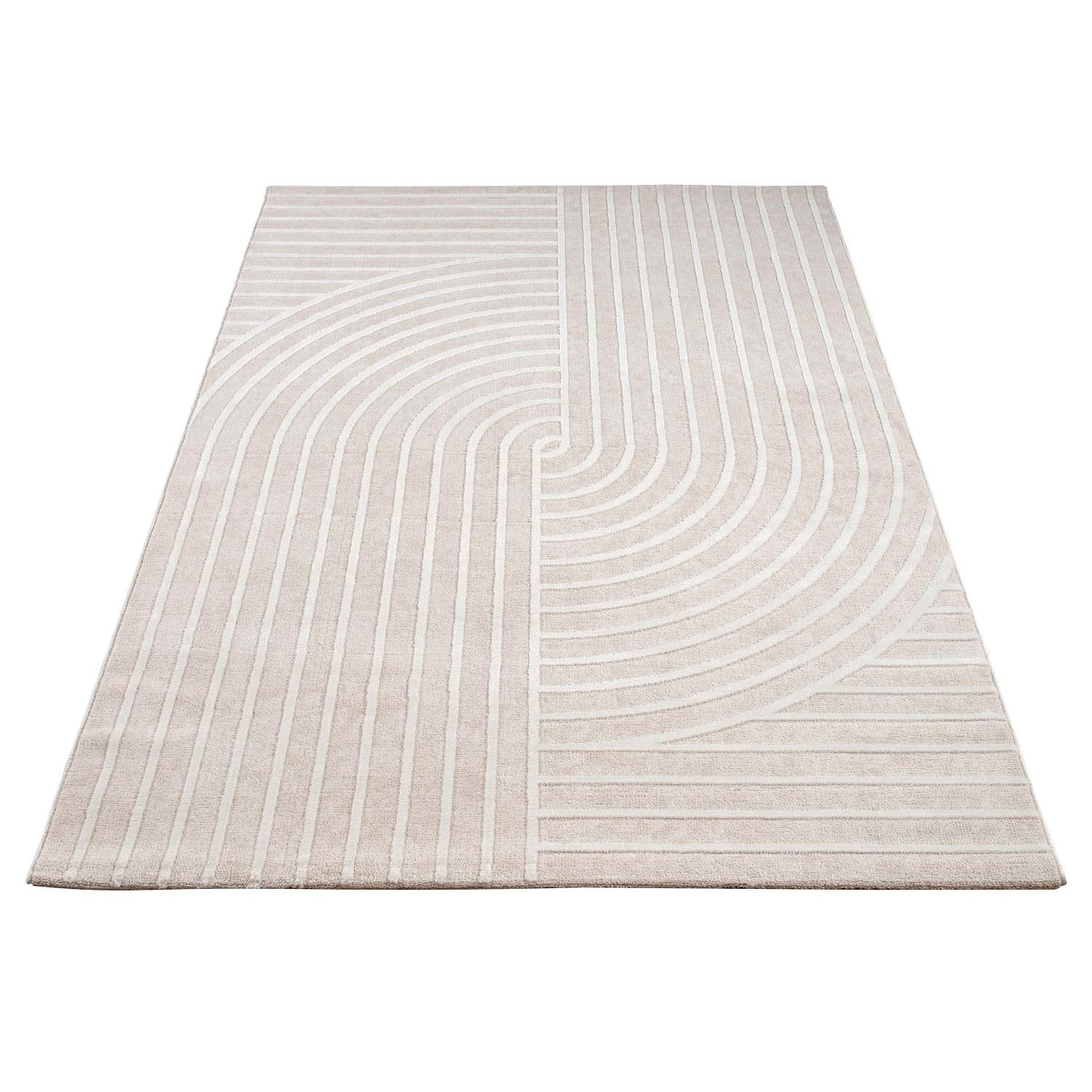 KURZFLORTEPPICH 200/280 cm Santorini 611 - Creme, Kunststoff (200/280cm) - Paco Home