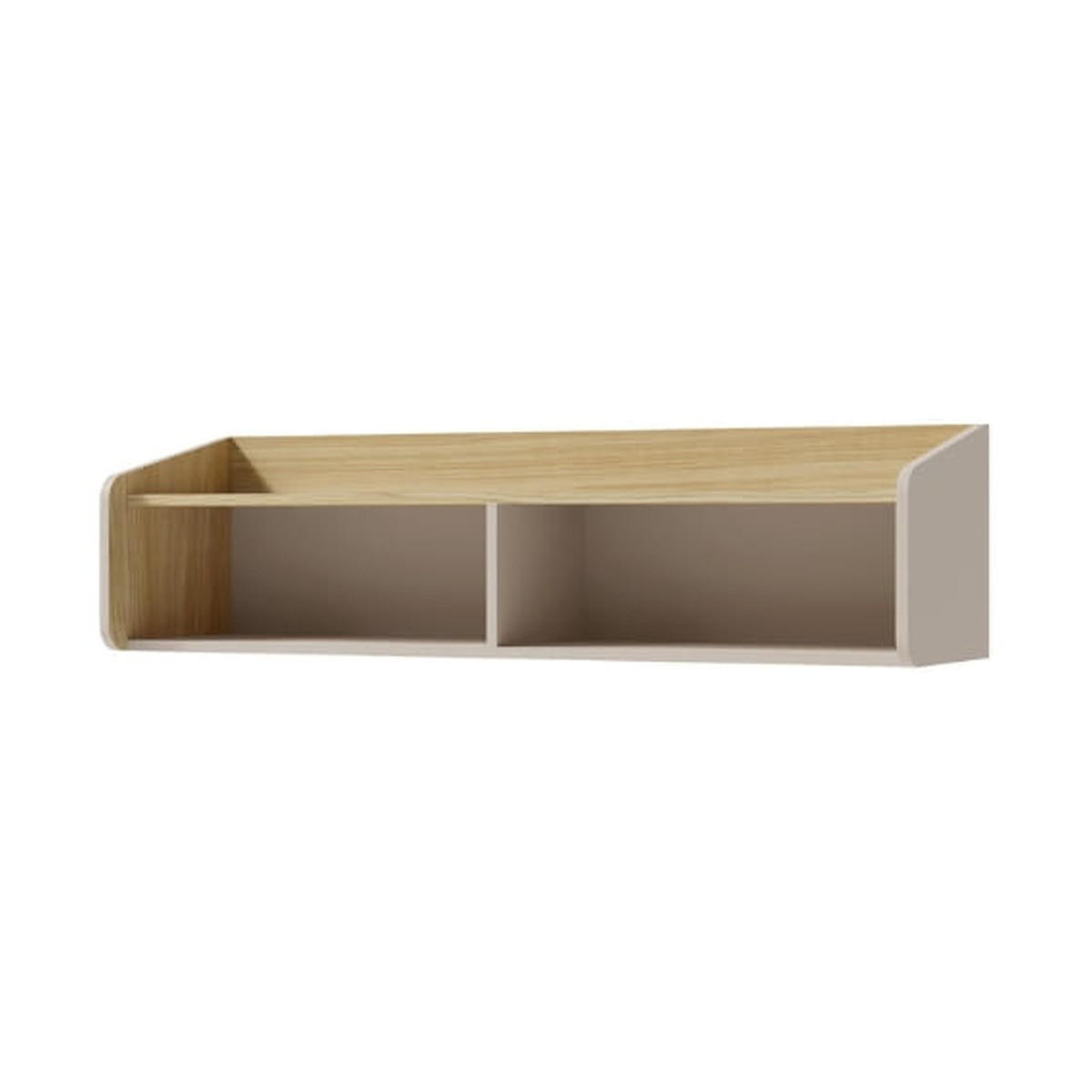 WANDREGAL – 125 cm – ALESSIO System – Beige - Beige, Holzwerkstoff (125/32.5/32.5cm) - hi-markt