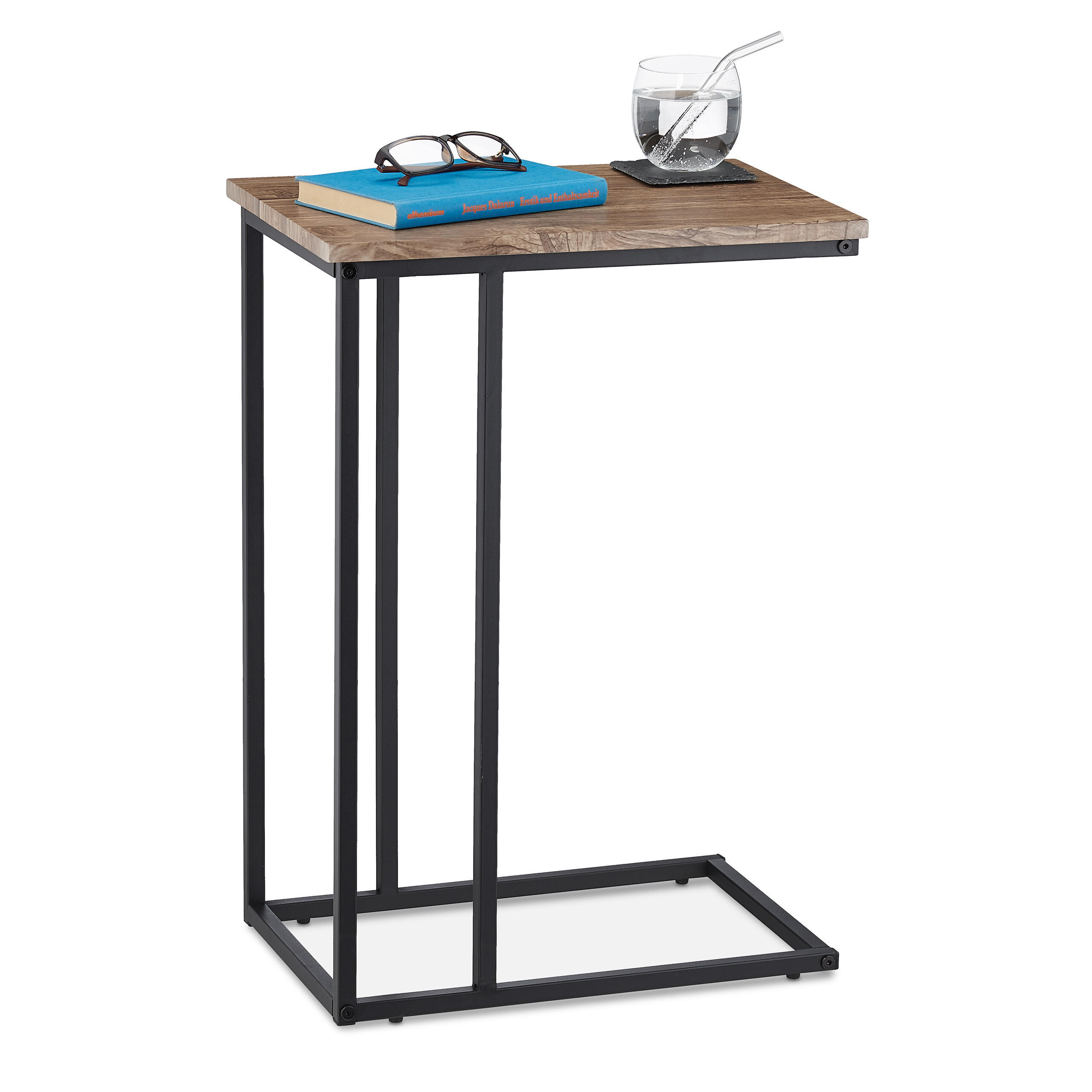 BEISTELLTISCH - Multicolor, Holzwerkstoff/Kunststoff (30/46/66cm) - Relaxdays