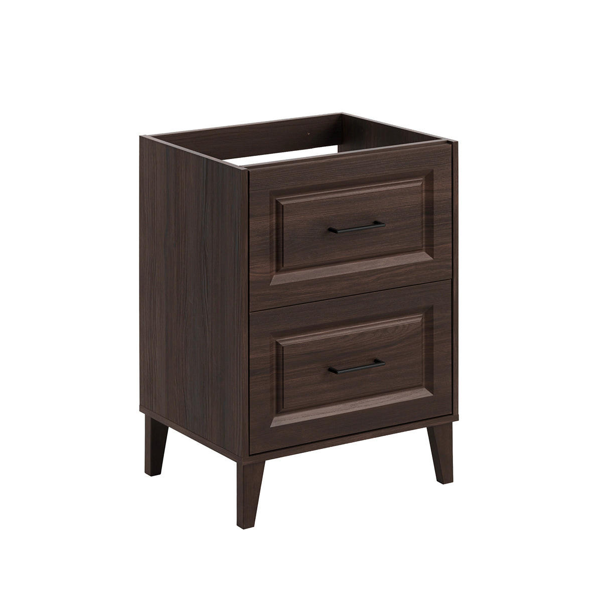 SKRINKA POD UMÝVADLO 60cm Moka Drevo - hnedá, kompozitné drevo (60/82/46cm) - Petits-meubles