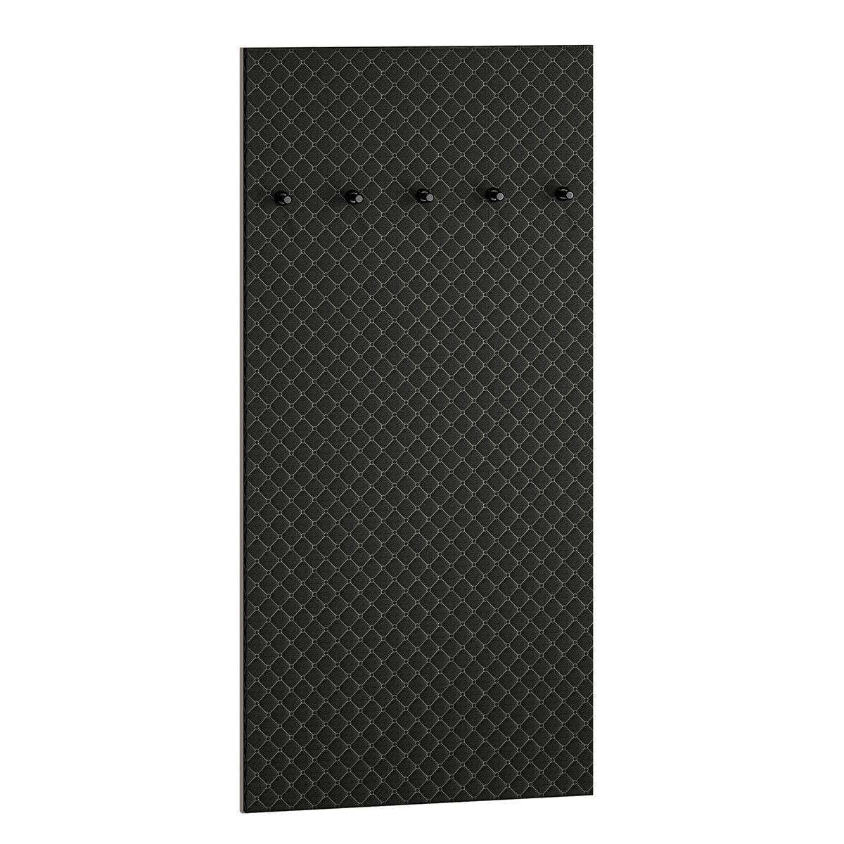 EINGANGSMÖBEL Liora Schwarz - Schwarz, Holzwerkstoff (70/145/3cm) - Petits-meubles