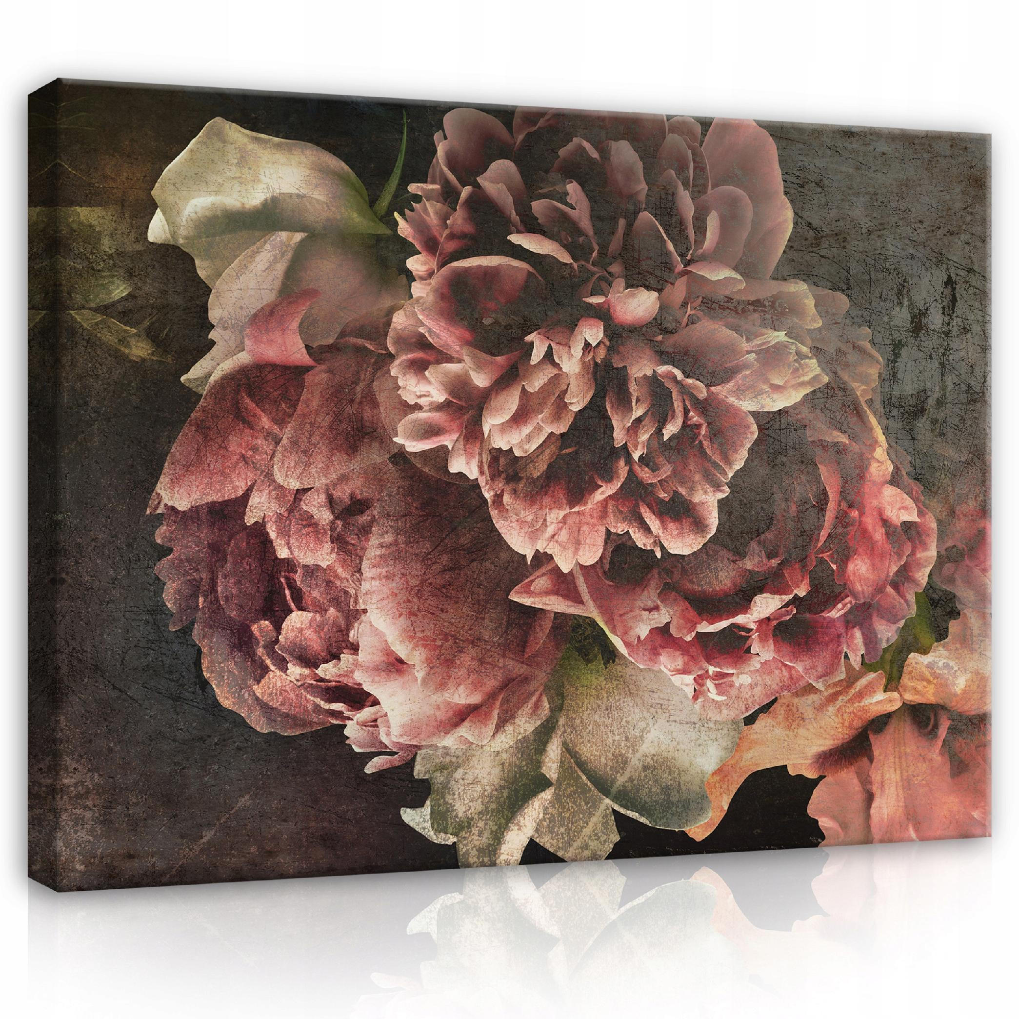 BILDER Blumen Vintage 100x70 - Multicolor, Holzwerkstoff (100/70cm) - Wallarena