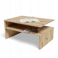 COUCHTISCH BOSTON EX3 Artisan Eiche 90/60/45 cm - Eiche Artisan, Holzwerkstoff (60/90/45cm) - Matkam Möbel
