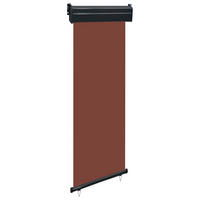 BALKON-SEITENMARKISE 65x250 cm Braun - Braun, Metall (250/50/60cm) - furnicato
